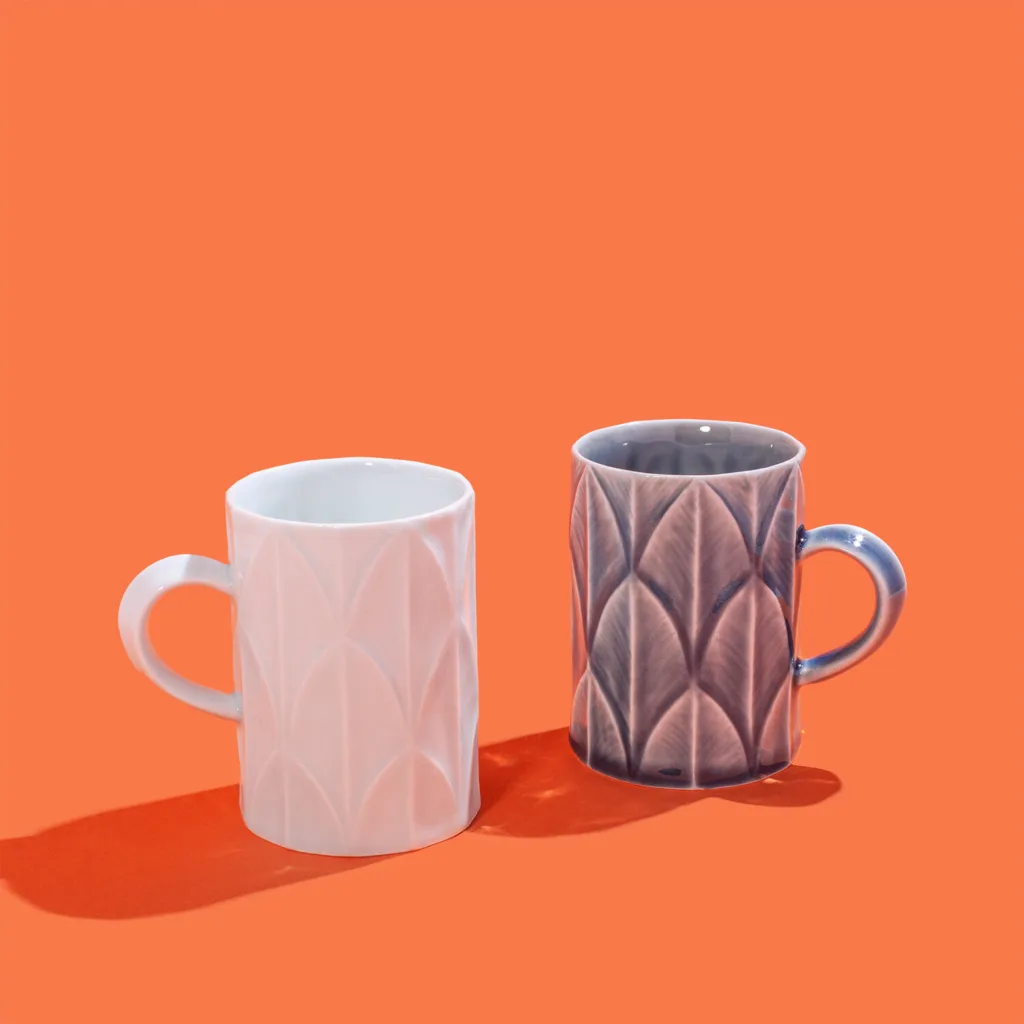 Daojin Geometric Mug from Wing on Wo & Co | food and kitchen gifts supporting AAPI-owned businesses Daojin Geometric Mug from Wing on Wo & Co | food and kitchen gifts supporting AAPI-owned businesses
