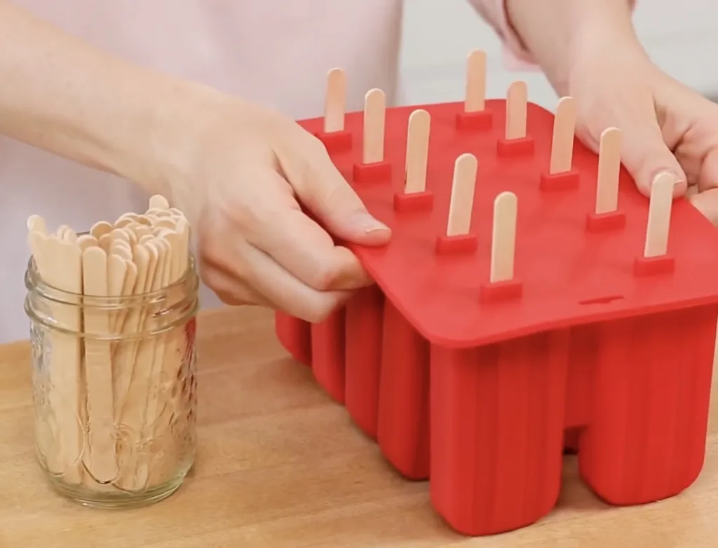 Silicone popsicle mold: Highly rated, affordable, and shaped for adult popsicles too!