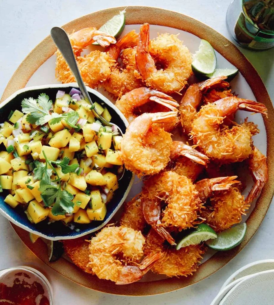 Weekly Meal Plan Ideas: Coconut Shrimp from Spook Fork Bacon