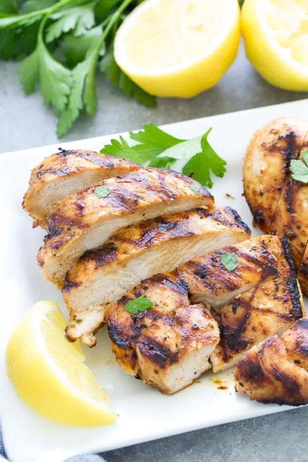 Grilled Chicken from Kristines Kitchen Blog