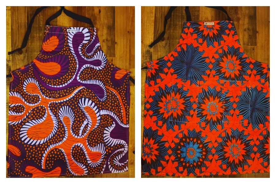 Kitchen aprons that bring the soul