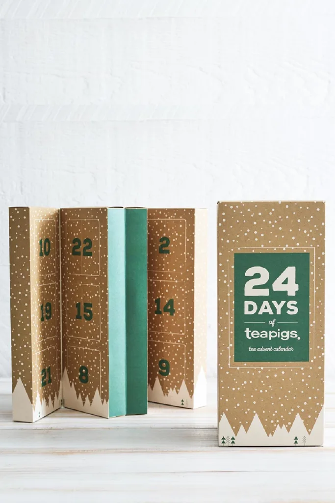 Food Advent calendars 2021: Tea Pigs Advent calendar for the adventurous tea drinker