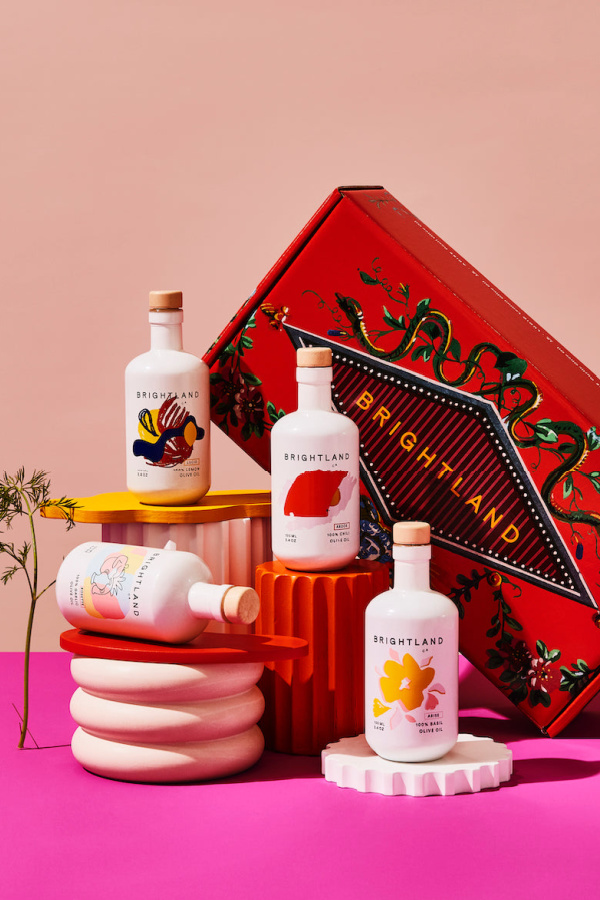 Brightland olive oil mini gift sets are a great gift for a cook and sell out every year! 