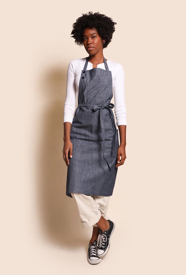 Gift ideas for the cook supporting small businesses: A new apron from Rendall & Co.