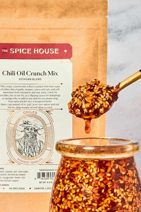 Spice House Chili Oil Crunch Mix: A thoughtful gift for a cook that's affordable enough for hostess gifts or stocking stuffers