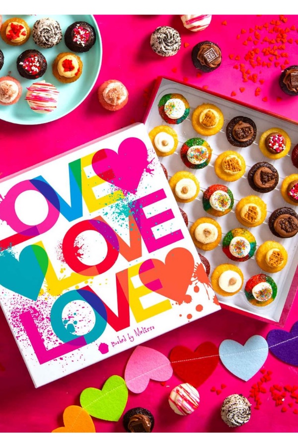 Cupcakes by Melissa's gluten-free treats make a thoughtful and delicious Valentine's Day gift