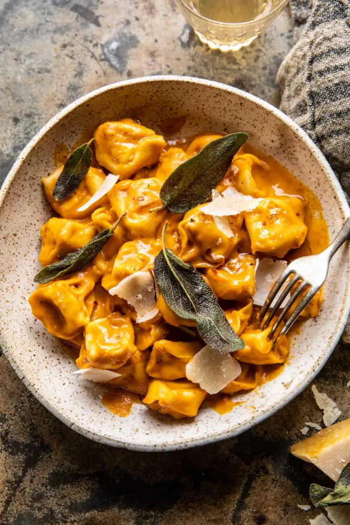 Brown Butter Pumpkin Tortellini Alla Vodka from Half Baked Harvest Brown Butter Pumpkin Tortellini Alla Vodka from Half Baked Harvest