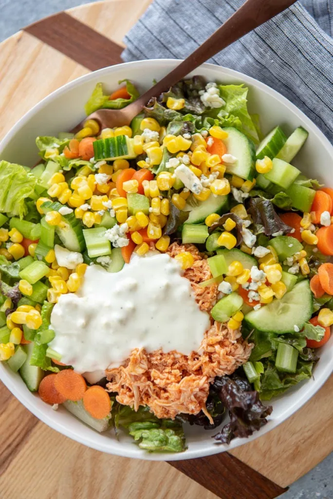 Buffalo Chicken Salad from Slow Cooker Gourmet Buffalo Chicken Salad from Slow Cooker Gourmet