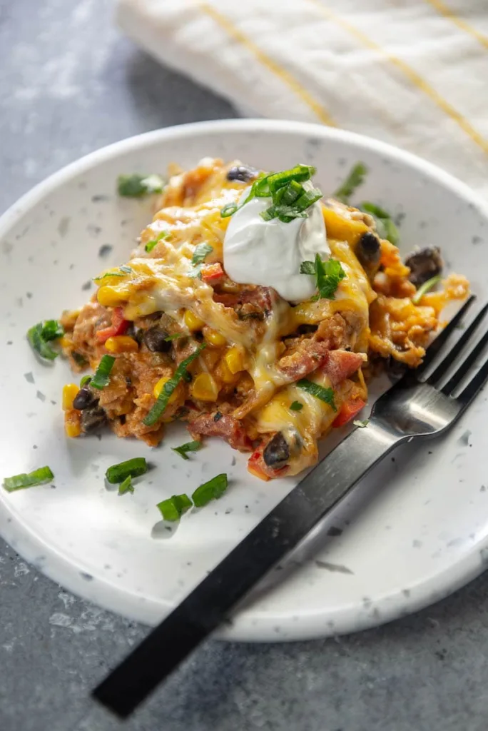 Slow Cooker Taco Casserole from Slow Cooker Gourmet Slow Cooker Taco Casserole from Slow Cooker Gourmet
