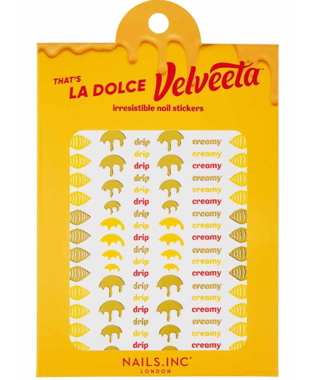 Nails.INC x VELVEETA Irresistible Nail Stickers