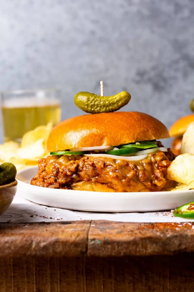 Chili Cheese Sloppy Joes from Modern Farmhouse Eats