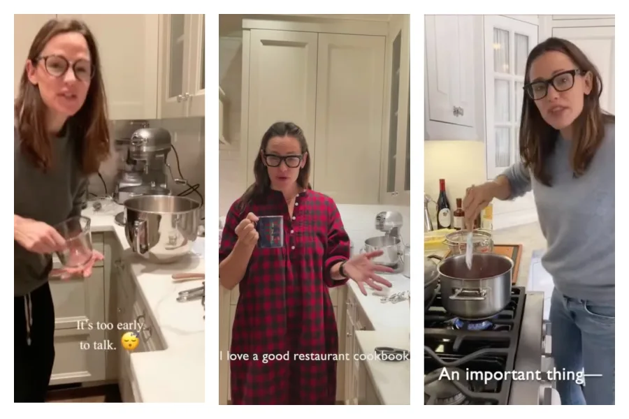 Jennifer Garner Pretend Cooking Show gift ideas (photos via YouTube)