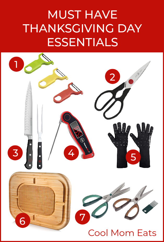 Thanksgiving Kitchen Essentials from Cool Mom Eats