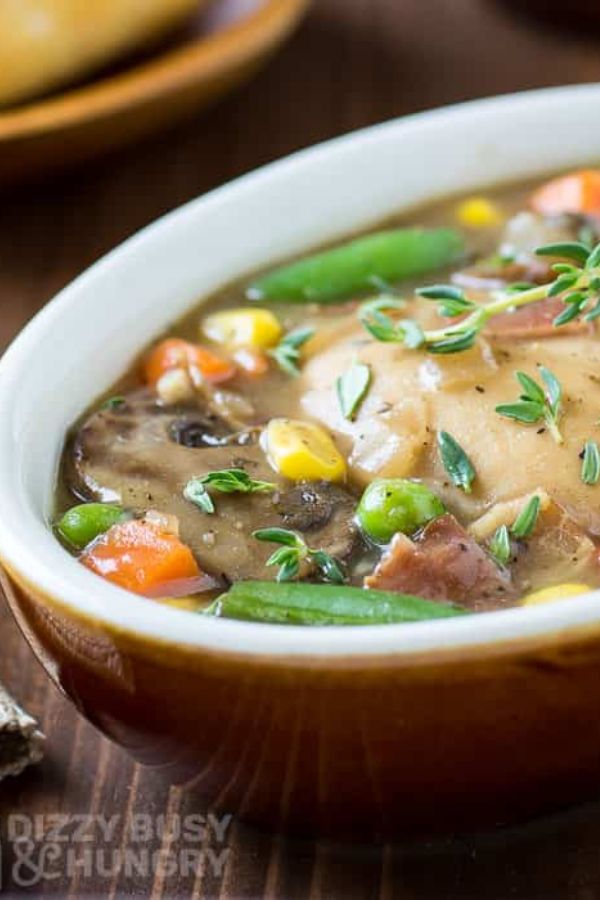 This Guinness stew from Dizzy Busy and Hungry uses chicken to make it a great St. Patrick's Day meal choice. This Guinness stew from Dizzy Busy and Hungry uses chicken to make it a great St. Patrick's Day meal choice.