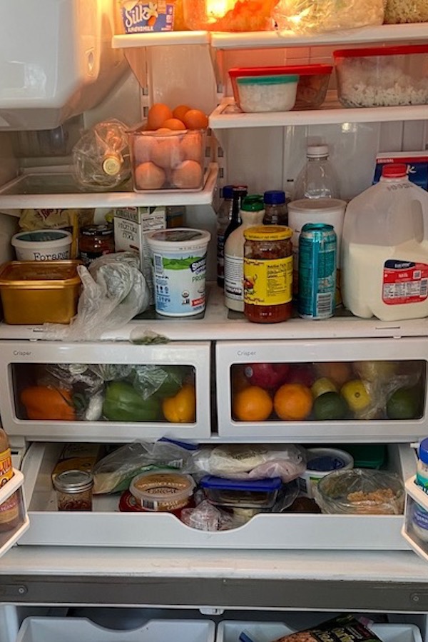 Why you should Konmari your refrigerator so it looks better than this.