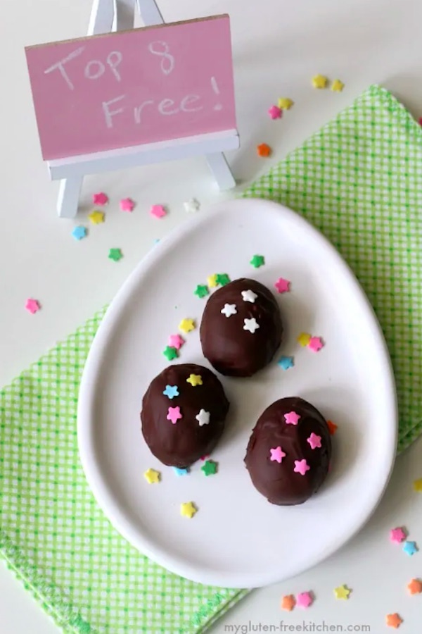 Allergen-free Easter egg cakes from My Gluten Free Kitchen