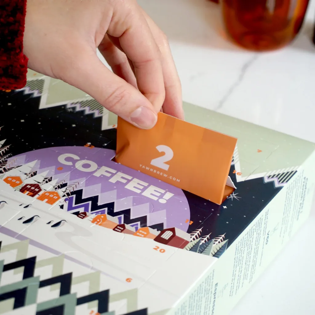 Best food Advent calendars for 2021: Yawn Coffee's coffee-a-day countdown