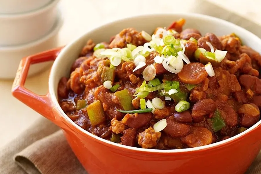 Hearty Turkey Chili, our weekly Weight Watchers recipe