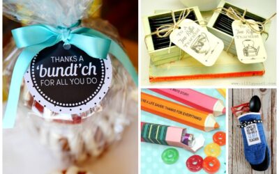 12 of the cutest printable teacher cards to make all those thoughtful food gifts more fun