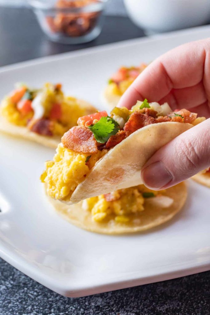 Best Breakfast Tacos from A Tablefull of Joy