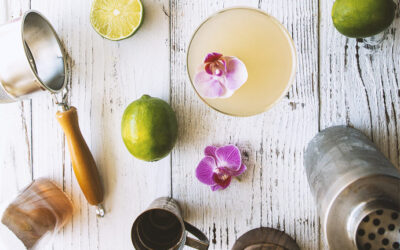 Weekend Toast: Tropical vibes with Banana Daiquiris, both with and without alcohol.