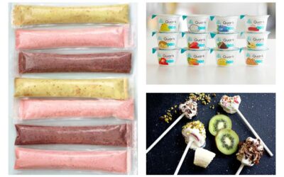 4 easy, delicious, healthy yogurt snack recipes for the whole family.