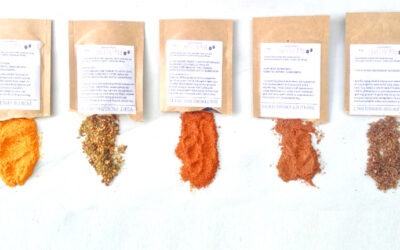 A spice of the month subscription service that sends handpicked blends and recipes to make using them easy.