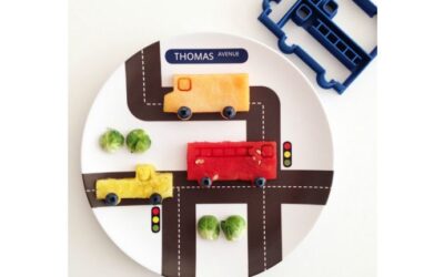 Personalized plates for kids that make playing with food perfectly acceptable
