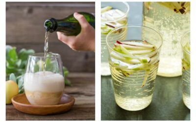 Weekend Toast: Raise a glass to (early) fall with these sparkling apple cider drinks.