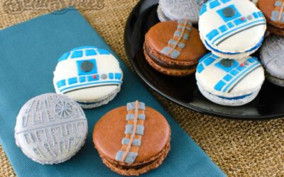 DIY Star Wars macarons. May the force be with you to resist them.