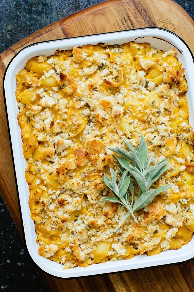 Thanksgiving Hotlines: Call these numbers for help! | Butternut Squash Mac and Cheese from Kitchen Konfidence