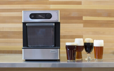 A new home brewing machine that makes DIY craft beer as easy as making a cup of coffee.