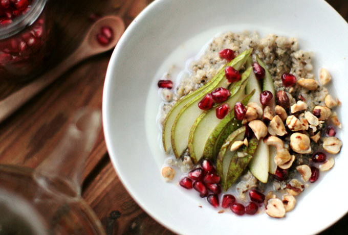 7 healthy, unexpected twists on traditional hot cereal recipes to warm your mornings.