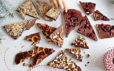 S’mores. Peppermint patty. Peanut butter. 8 chocolate bark recipes so easy you can make them tonight.
