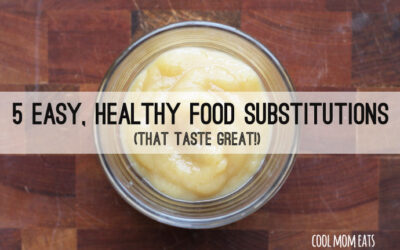 5 easy, healthy food substitutions to keep it light and tasty, too.