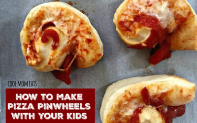 How to make pizza pinwheels with kids, plus the best no-cook pizza sauce recipe.