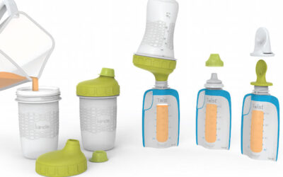 Storing baby food just got a little easier, thanks to the Foodii baby food storage system.