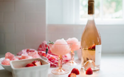 6 festive pink cocktails and mocktails to serve on Valentine’s Day.