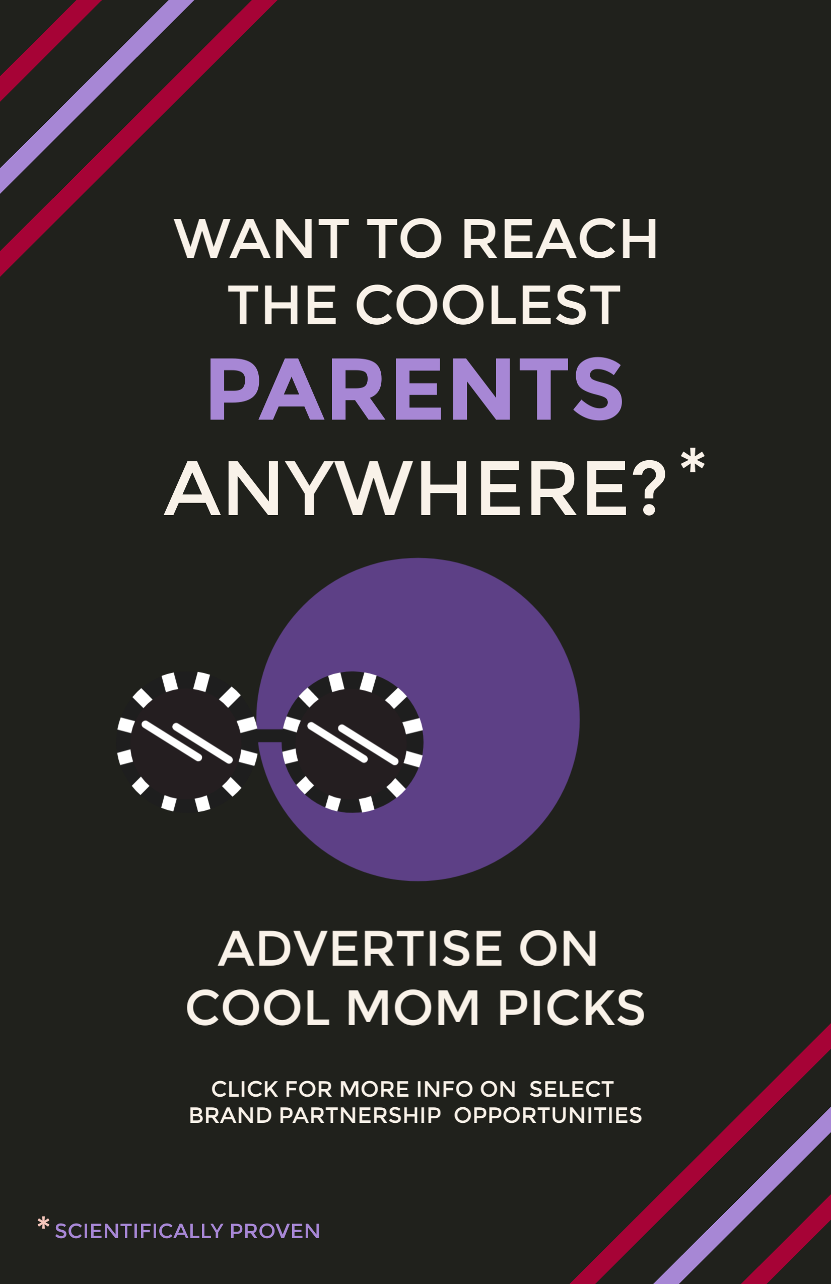  Ad opportunities on Cool Mom Picks network