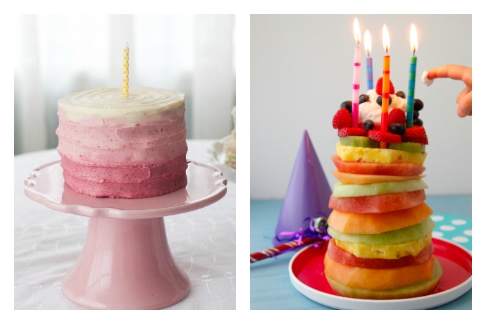 9 healthy birthday cake alternatives and first birthday party treats that go easy on the sugar