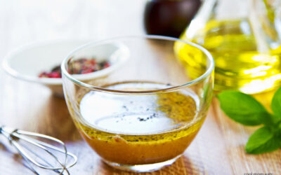 How to make homemade vinaigrette in 5 easy steps and just 5 minutes.