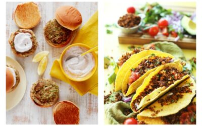 Next week’s meal plan: 5 easy dinner recipes to get you through, from Turkey Zucchini Burgers to Quinoa Tacos.
