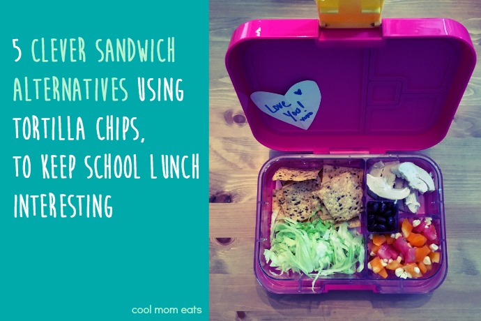 Sandwich alternatives: 5 creative ways to ditch the bread and use tortilla chips in school lunches