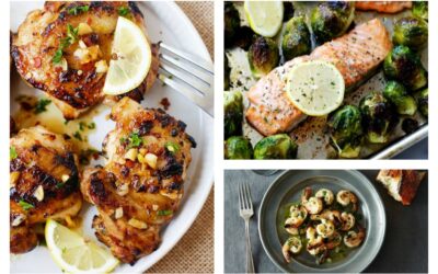 7 recipes that use only lemon, garlic, and olive oil to cook up big flavor fast.