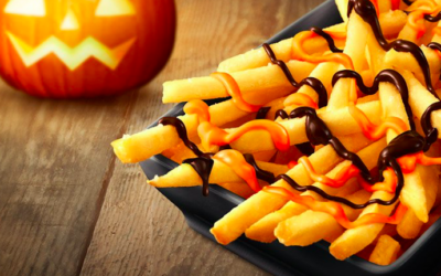 Web Coolness: pumpkin chocolate fries, a kids’ menu that nails it, two big food recalls and more.