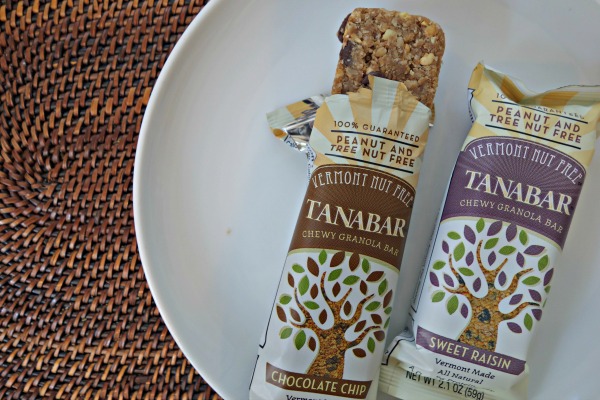 Vermont Nut Free Tanabar granola bars for kids with peanut and nut allergies. | Cool Mom Eats