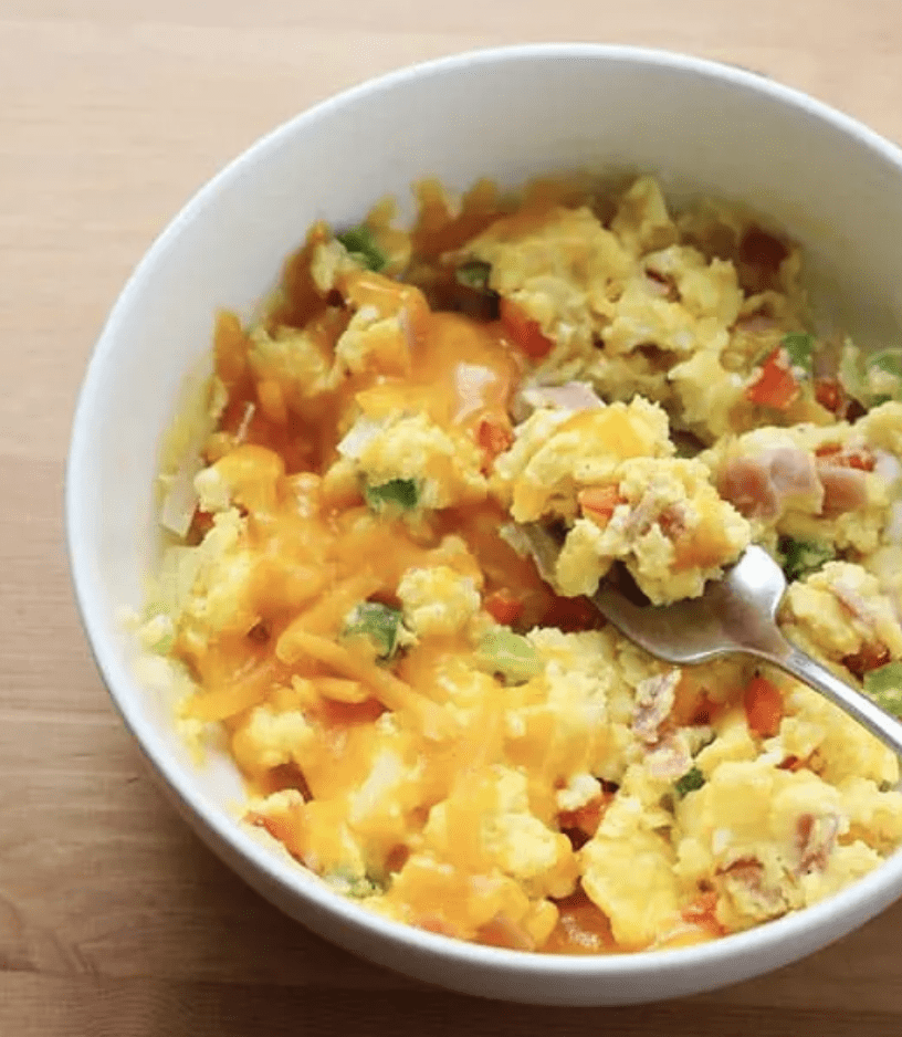 Back to School Breakfasts: Microwave Omlette in only 3 minutes