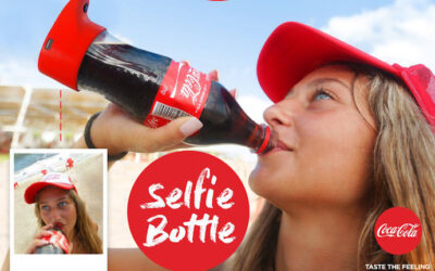 Web Coolness: Coke’s new selfie bottle, iridescent flatware, and a cheese hot glue gun. We can’t make this stuff up.