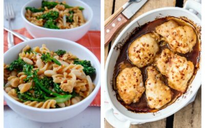 Next week’s meal plan: 5 easy recipes for the week ahead, from a delicious twist on baked chicken to my favorite one-pan shrimp.