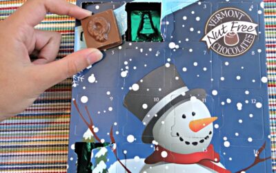 4 Advent calendars with allergen-free chocolate for kids to count down to Christmas safely.